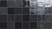 Mood Midnight 5×5 Field Tile Glossy