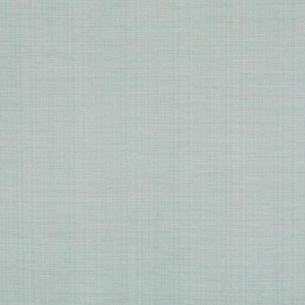 Light teal woven fabric with subtle crosshatch texture â€” lying flat â€” close-up textile sample in even, soft lighting against a neutral background.