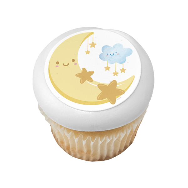 Lullaby Moon and Cloud PhotoCake® Edible Image®