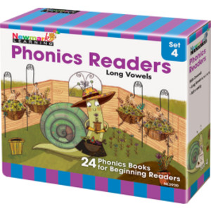 Phonics Boxed Readers Set 4: Long Vowels