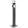 Gojo, PURELL FS8, Floor Stand Energy-on-the-Refill and SMARTLINK™ Capability, 1200ml, Graphite, Automatic Dispenser