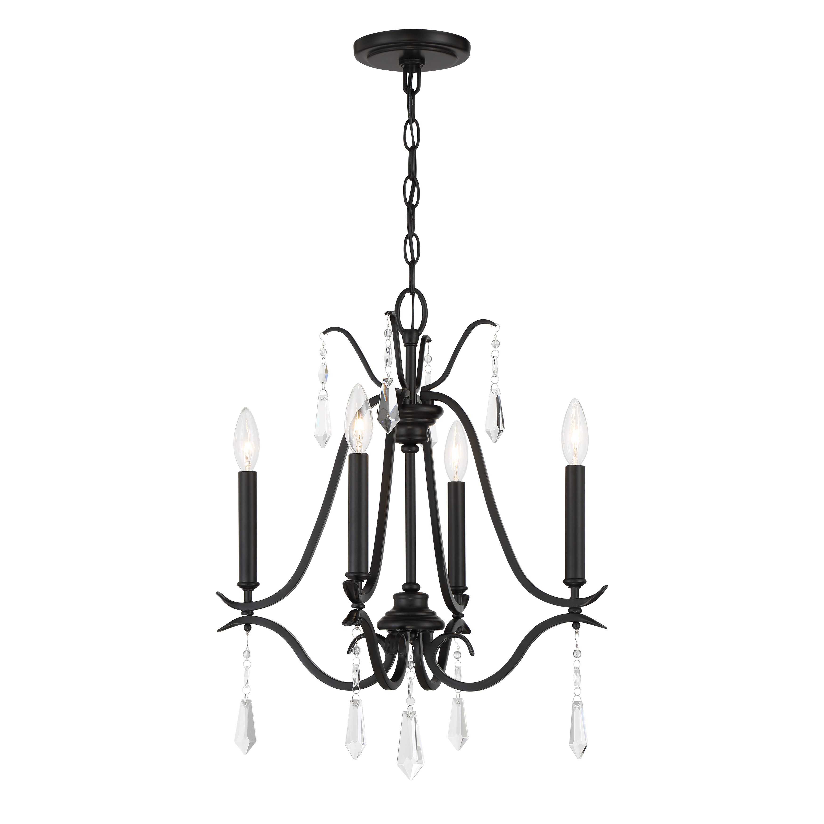 Laurel Estate - 4 Light Chandelier