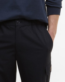 Ash Cargo Trousers Navy