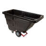 Rubbermaid Commercial, Utility Duty, Tilt Truck, 13.5 cu ft, Black