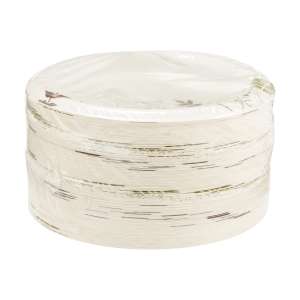 Dixie®, Pathways, Soak-Proof Shield Mediumweight Paper Plates, 8.5" dia, Green/Burgundy