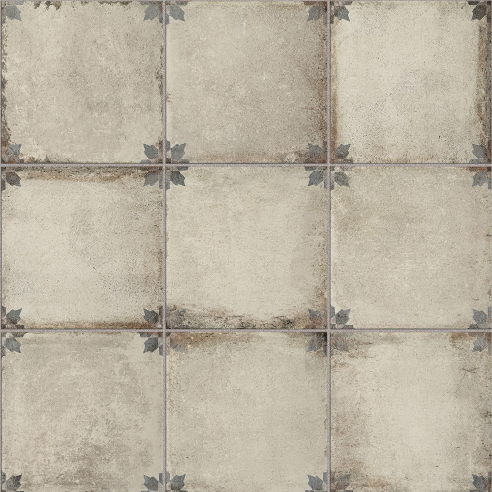 D’Anticatto Decor Arezzo 8-3/4 in. x 8-3/4 in. Porcelain Floor and Wall Tile