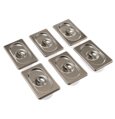 Pans/Lids - set of 6