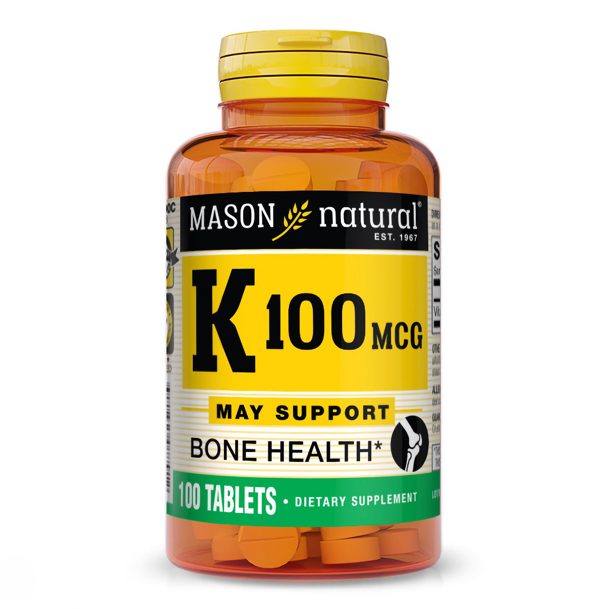 Mason Natural® Vitamin K 100 mcg Tablets