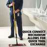 RUB1835528, Rubbermaid Commercial, HYGEN™ PULSE™, Microfiber Spray Mop Kit, Yellow