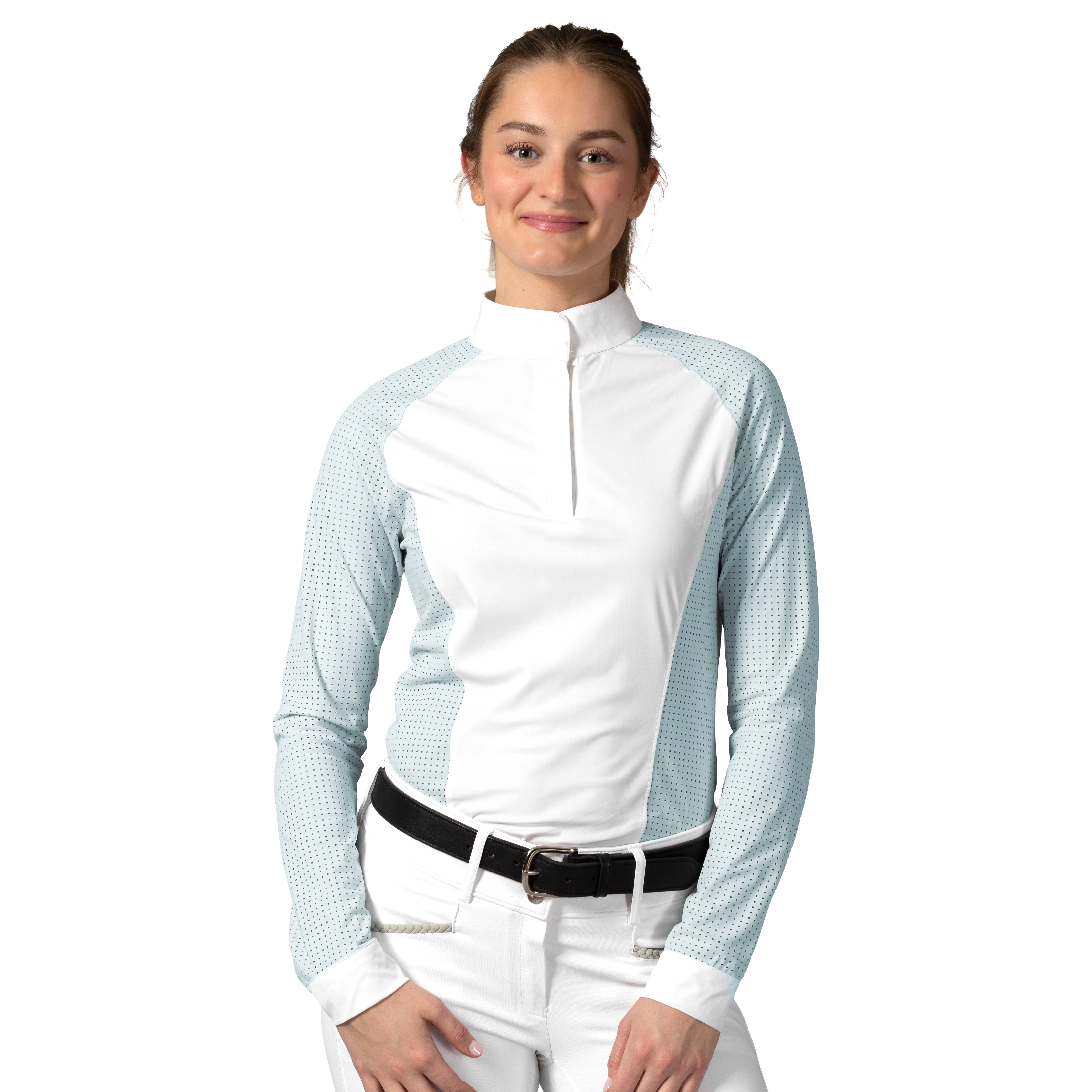 Equinavia Sara Womens Perforated Long Sleeved Show Shirt