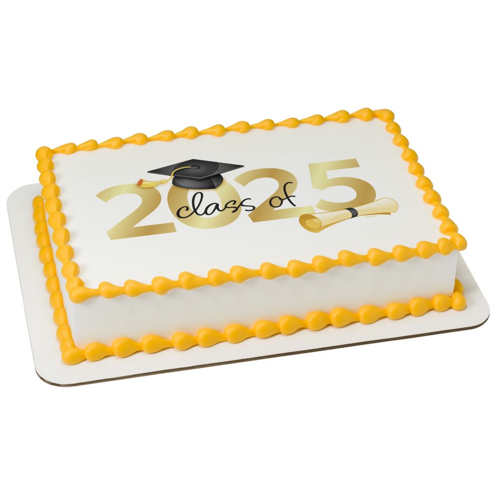 Image Cake Traditional Grad 2025