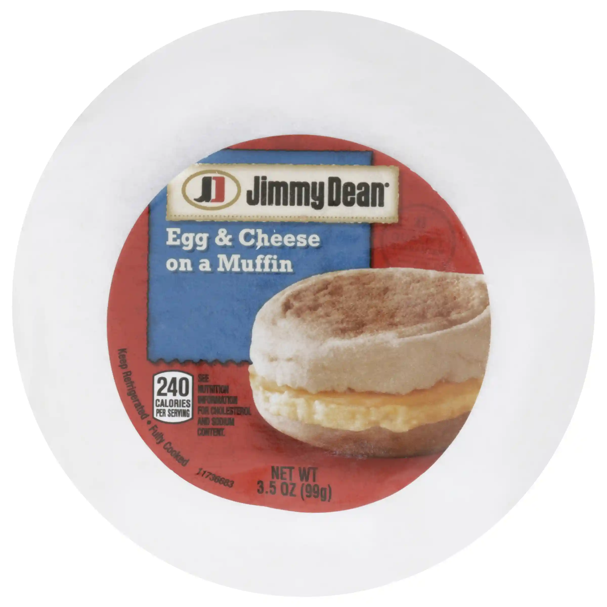 Jimmy Dean® Butcher Wrapped Egg & Cheese Muffin_image_11