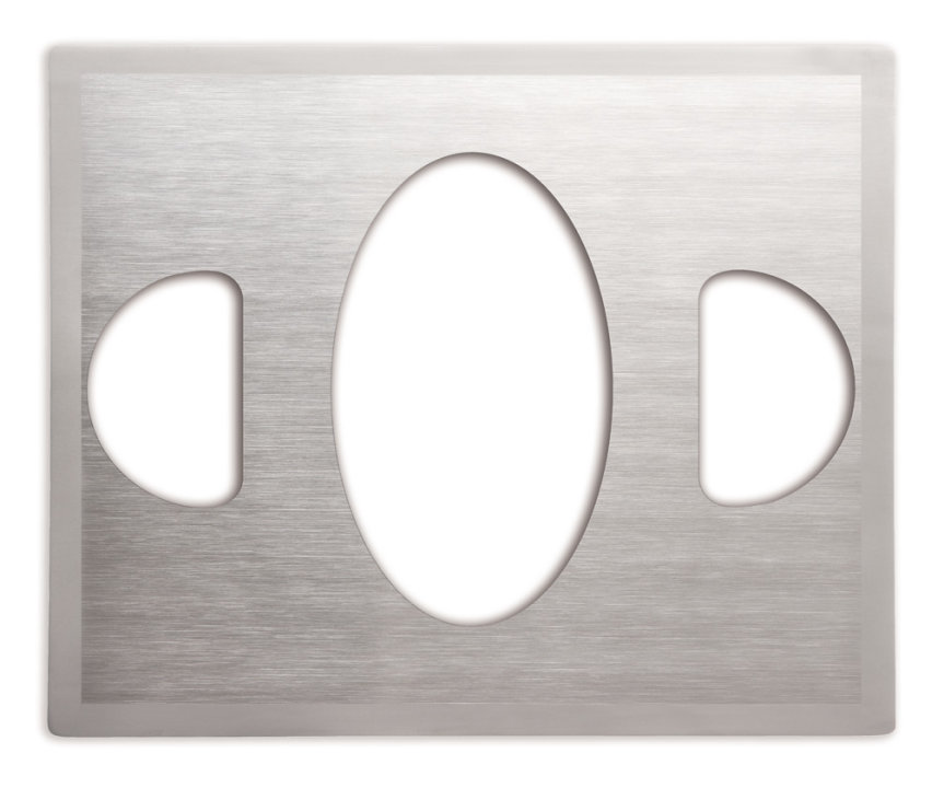 Miramar® Stainless Steel Double Well Templates