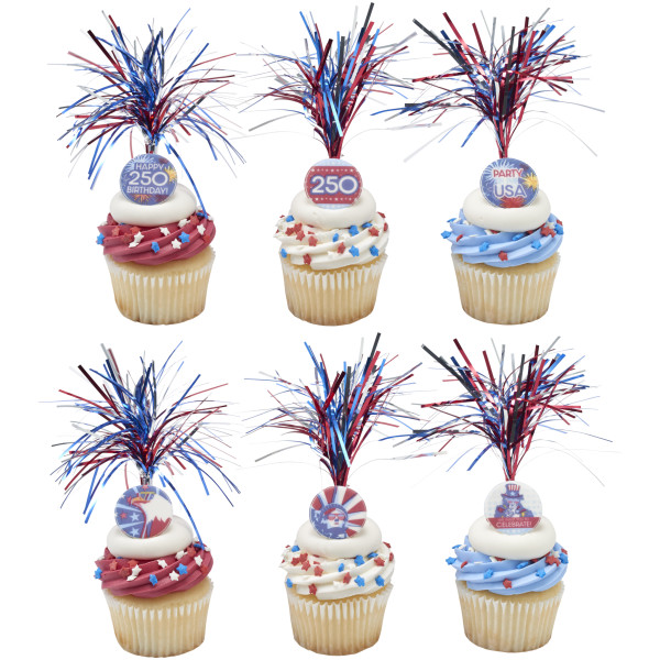 Independence Day Spray Mylar DecoPics®