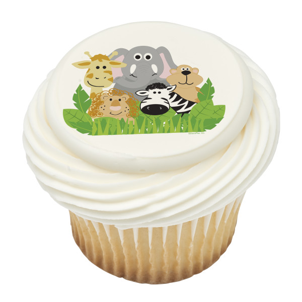Jungle Animals PhotoCake® Edible Image®