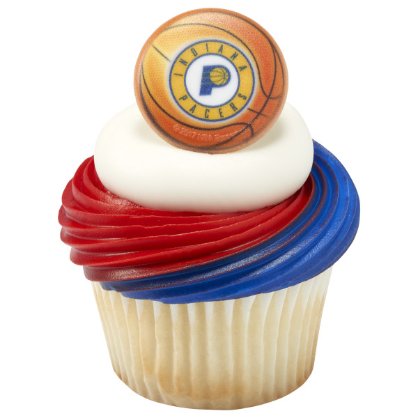 NBA Team Basketball Cupcake Rings