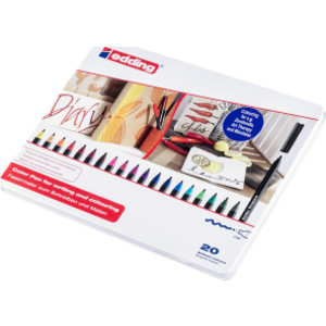 1300 Series Color Markers, Medium, Assorted Colors, Set of 20