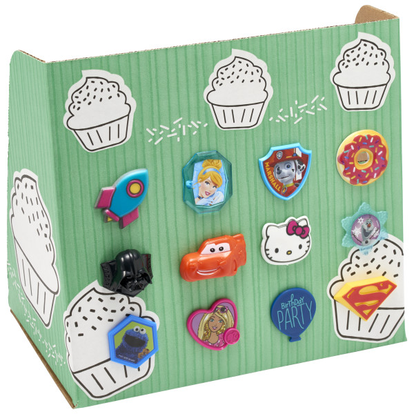 Ring Display for Cake Case Header Card