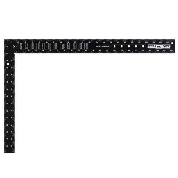 8100-1624FS 16x24-inch Aluminum Laser Etched Framing Square