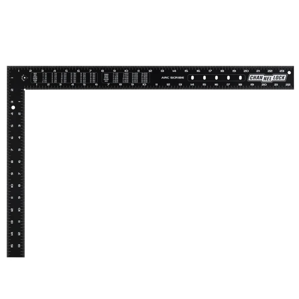 8100-1624FS 16x24-inch Aluminum Laser Etched Framing Square