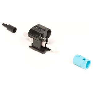 760118000 -Field-Installable, Mechanical Splice, ST, Aqua, Zirconia, Multimode (OM2+/OM3/OM4), 50 um, 1 per Package, 20 dB