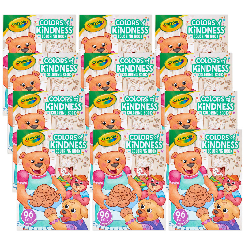Colors+of+Kindness+Coloring+Book%2C+96+Pages%2C+Pack+of+12