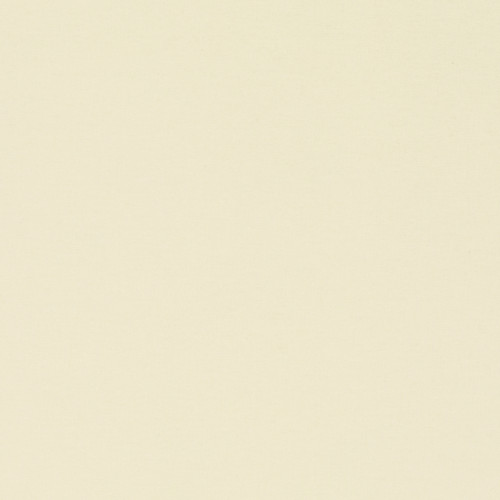 Square plain fabric sample in deep cream.