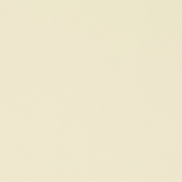 Square plain fabric sample in deep cream.