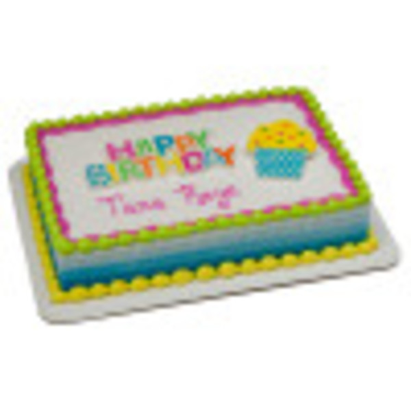 Bright Celebration Sayings Gum Paste DecoSet®