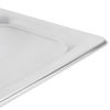 Half-long-size Super Pan 3® slotted stainless steel cover