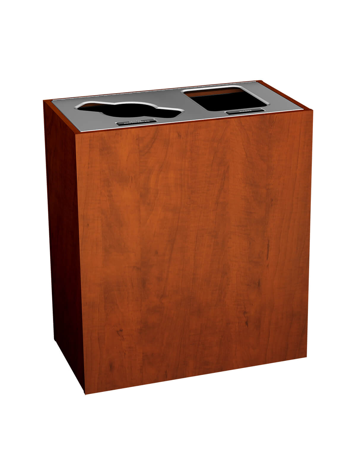 Busch Systems Aristata Series double in midsummer flame with mixed and full openings and lid labels