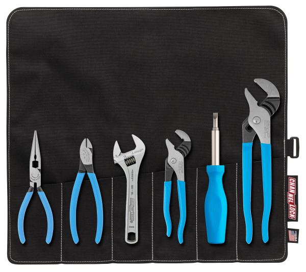 GP-7 6pc Professional Tool Set with Tool Roll