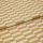 Woven beige-and-cream checkered fabric folded to create an overlapping edge, close-up studio-lit view highlighting the textured weave and repetitive rectangular pattern.