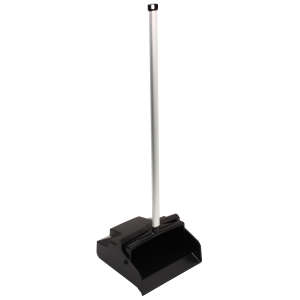 Impact, LobbyMaster, Black, 12", Dust Pan with Long Handle