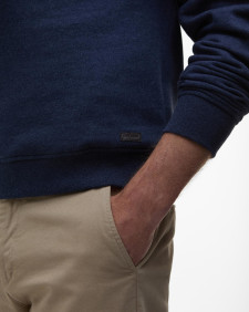 Nelson Half-Zip Sweatshirt Navy Marl