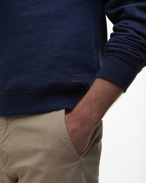Nelson Half-Zip Sweatshirt Navy Marl