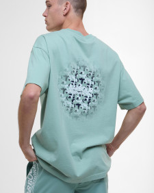 T-shirt oversize Middleton con stampa 