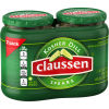 Claussen Kosher Dill Spears Pickles 48 oz Shrink Wrapped