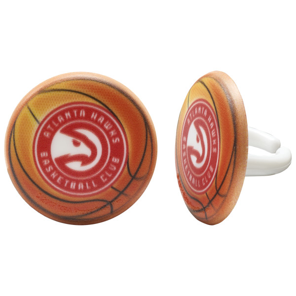 NBA Team Basketball Cupcake Rings