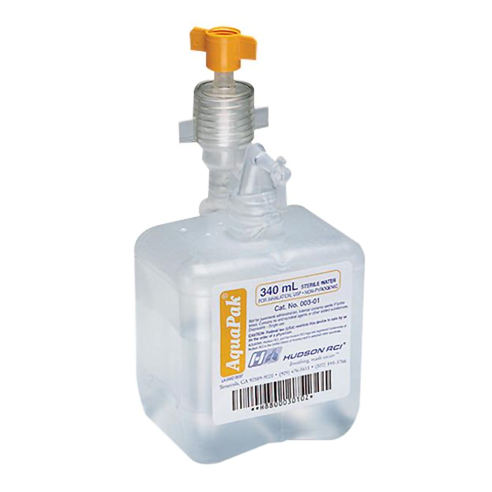 AquaPak® Prefilled Bubble Humidifier, 340 mL