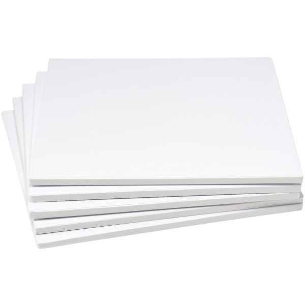 16" Square White Foil Cake Board