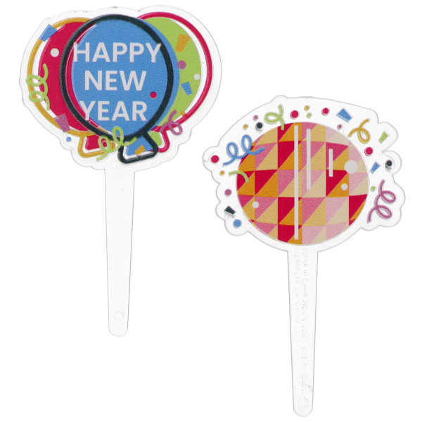 Happy New Year Confetti DecoPics®