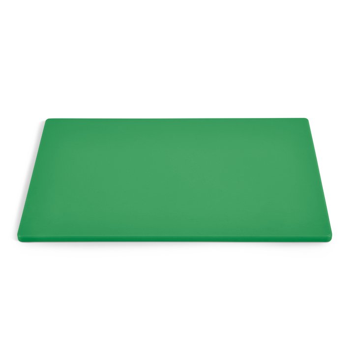 18" x 12" x ½" cutting board in green