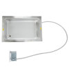 208- to 240-volt top-mount fabricator drop-in hot well with standard drain and thermostatic controls