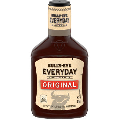 Bull's-Eye Everyday Original BBQ Sauce, 17.5 oz Bottle