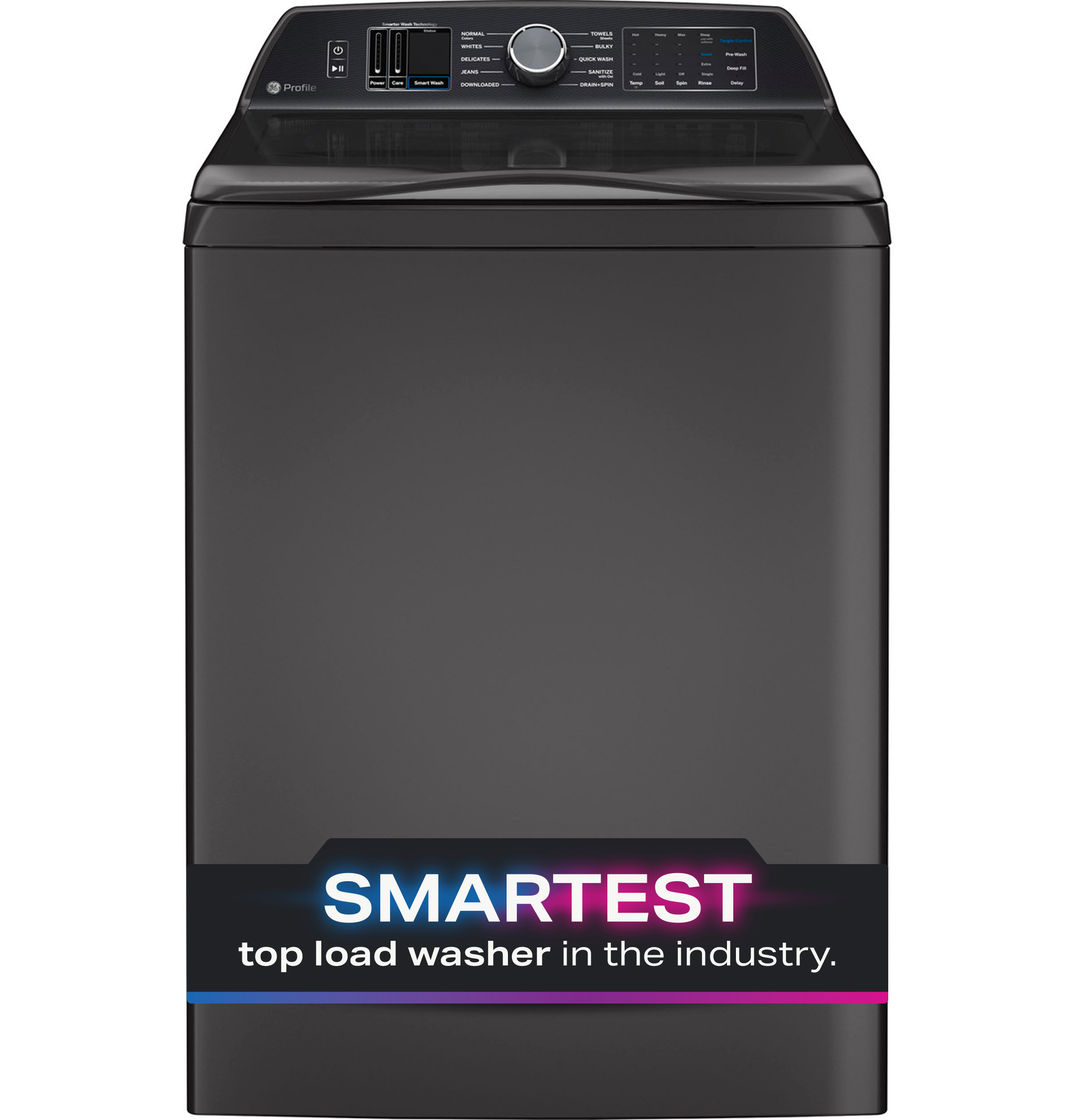 GE Profile™ ENERGY STAR® 5.4  cu. ft. Capacity Washer with Smarter Wash Technology and FlexDispense™