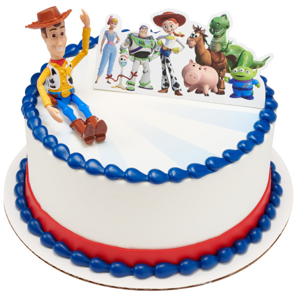 Disney and Pixar's Toy Story 4 Team Toy PhotoCake® Edible Image® DecoSet® Background