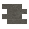 Element Carbon 3×6 Brick Mosaic Matte