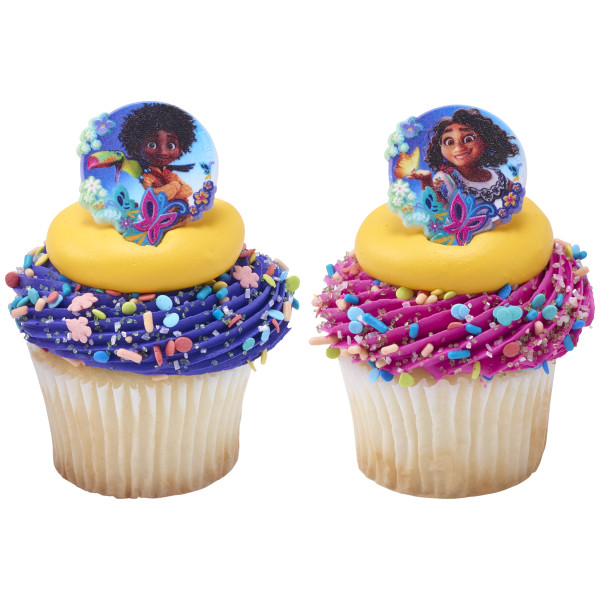 Disney Encanto Mirabel and Antonio Cupcake Rings