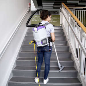 ProTeam, GoFit 3, with Xover Multi-Surface Two-Piece Wand Tool Kit, 14", Backpack Vacuum